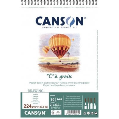 Canson C à grain Dessin A4 224g 30 archů kroužková vazba – Hledejceny.cz