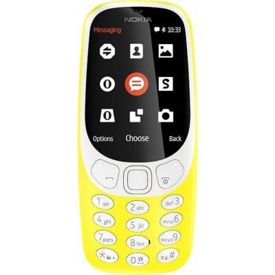 Nokia 3310 2017 Dual SIM Yellow – Hledejceny.cz