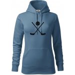 Florbalové hokejky mikina dámská Cape s kapucí S Denim – Hledejceny.cz