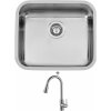 Set dřezu a baterie Set Sinks BELÉM 540 + Laveo BONA BAB 269U