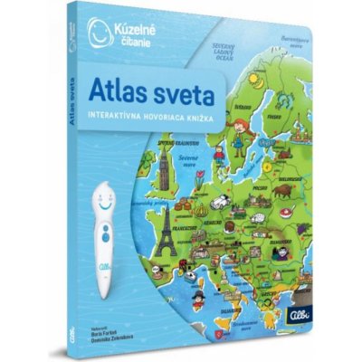 Albi Kúzelné čítanie Kniha Atlas sveta SK – Zboží Mobilmania