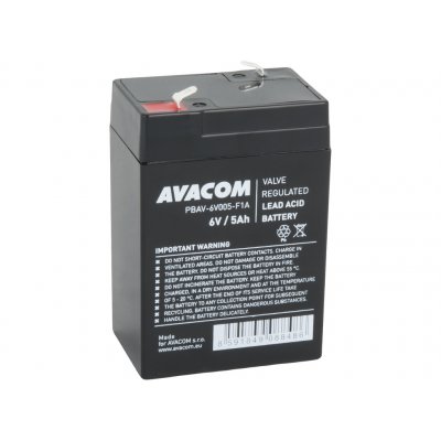 AVACOM 6V 5Ah PBAV-6V005-F1A