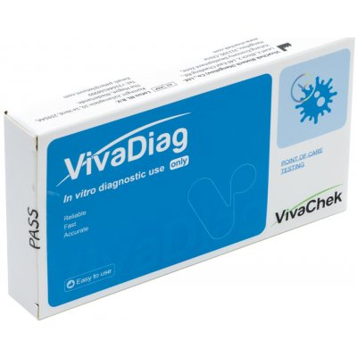 VivaDiag C. difficile Toxin A/B+GDH test 1 ks – Zboží Dáma