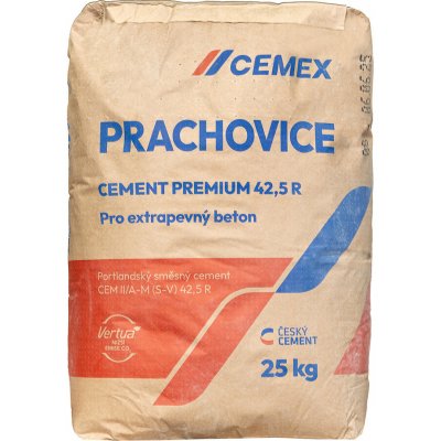 Cemex Cement Premium CEM II/A-M (S-V) 42,5 R 25 kg – Zbozi.Blesk.cz