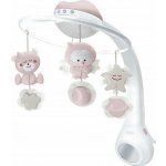 B kids Infantino Hudební kolotoč 3v1 pudrová růžová – Zbozi.Blesk.cz
