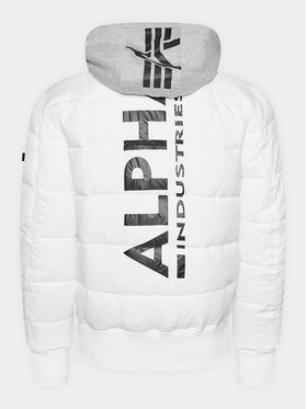 Alpha Industries bunda Ma-1 ZH Back Print 118107 bílá