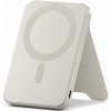 Satechi OntheGo Magnetic Qi2 Powerbank Stand 5000 mAh Sand