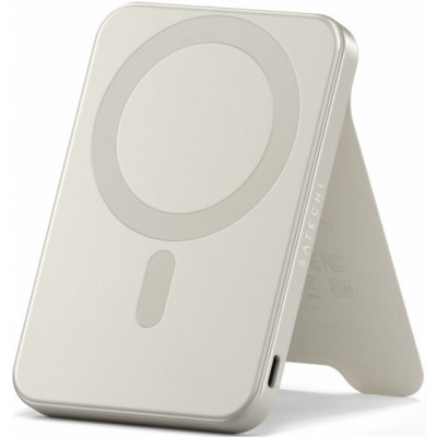 Satechi OntheGo Magnetic Qi2 Powerbank Stand 5000 mAh Sand – Sleviste.cz