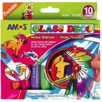 Barvy na sklo 10 x 10,5 ml – Hledejceny.cz