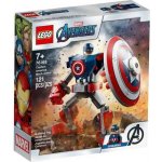 LEGO® Super Heroes 76168 Captain America v obrněném robotu – Hledejceny.cz