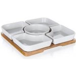 Banquet Sada misek Brilante Bamboo 24,5 x 24,5 x 4,5 cm 6ks – Zboží Dáma