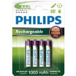 Philips AAA 1000mAh 4ks R03B4RTU10/10 – Zboží Mobilmania