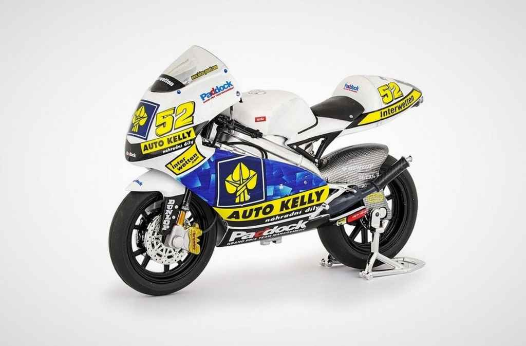 Abrex APRILIA RSW 250LE 2008 FIM Road Racing World Championship 2008 52 Pešek 1:18