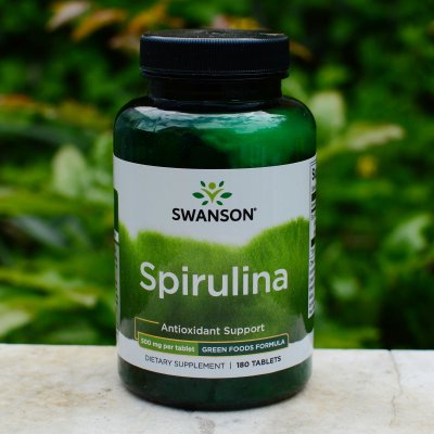 Swanson Spirulina 500 mg 180 tablet – Hledejceny.cz