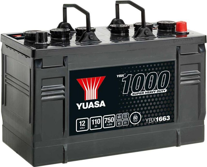 Yuasa YBX1000 12V 110Ah 750A YBX1663