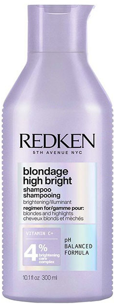 Redken Color Extend Blondage High Bright šampon pro rozjasnění blond vlasů 300 ml