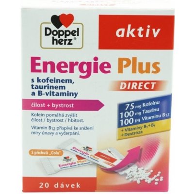 Doppel Herz Energie Plus Direct 20 sáčků