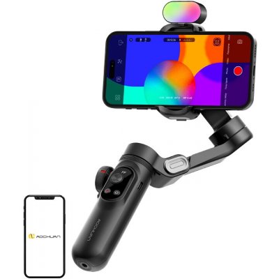 AOCHUAN Stabilizátor X Pro s RGB osvětlením (černý) – Zboží Živě