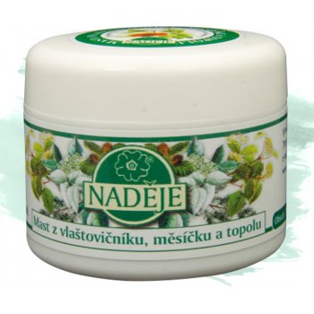 Naděje Podhorná mast z vlaštovičníku, měsíčku, topolu 50 ml