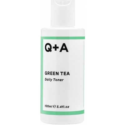 Q+A Pleťové tonikum se zeleným čajem 100 ml