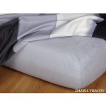 Dadka Froté prostěradlo šedé 90x200x20 – Sleviste.cz