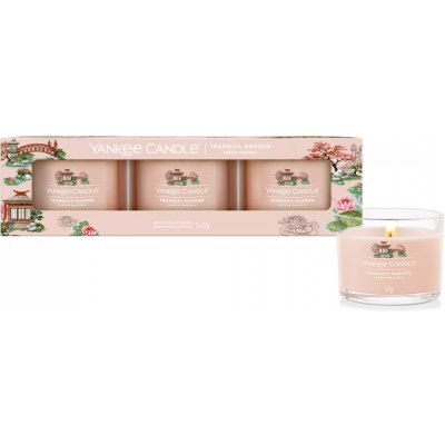 Yankee Candle Tranquil Garden 3 x 37 g – Zboží Mobilmania