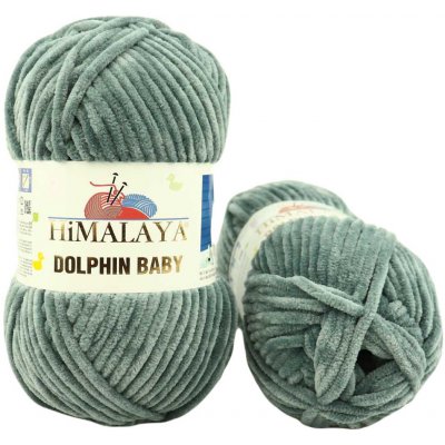 Himalaya příze Dolphin Baby 80369 Kouřově šedá – Zboží Dáma