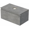 Koupelnový nábytek Emmy Design MATY DESK 90 cm beton se jednou zásuvkou pro UM na desku (F186)