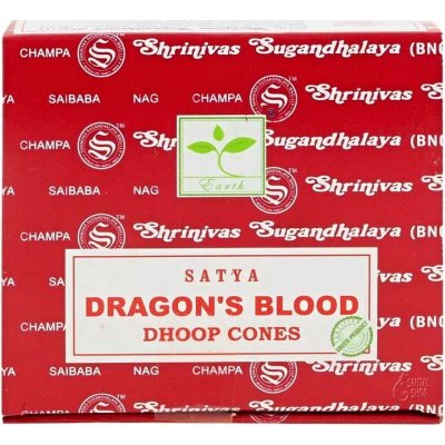 Satya Dragon's Blood indické vonné františky 12 ks – Hledejceny.cz