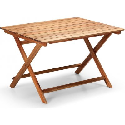Bonami Essentials Natur Zahradní stůl z akáciového dřeva , 114 x 88 cm přírodní – Hledejceny.cz