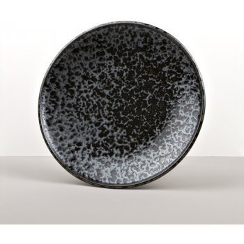 MIJ Kulatý talíř Black Pearl 25 cm