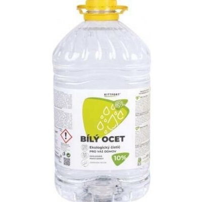 Kittfort Bílý ocet 10% 5 l – Zboží Dáma