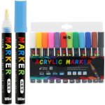 M&G popisovač akrylový acrylic marker 2 mm sada 12 ks 452692 – Zboží Dáma