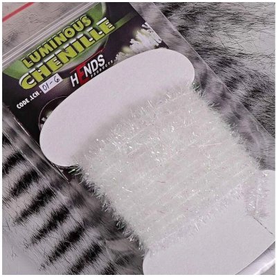 Hends Šenylka Luminous Chenille Bílá 4mm – Hledejceny.cz
