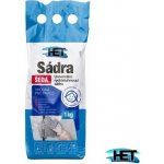 HET Sádra univerzální 1 kg (šedá) – HobbyKompas.cz