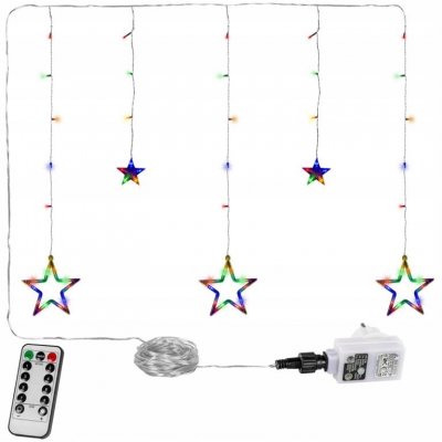 Světelný závěs Voltronic Hvězda 51 - 100 LED – Hledejceny.cz