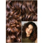 KUDRNATÉ DELUXE Clip in 50cm REMY lidské vlasy STŘEDNĚ HNĚDÉ – Sleviste.cz