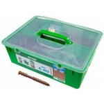 SPAX terasové vruty 5x50 GREEN BOX - 850 ks SADA staré zlato – Hledejceny.cz