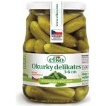 Efko Nakládané okurky delikates 3-6cm - 670g – Hledejceny.cz