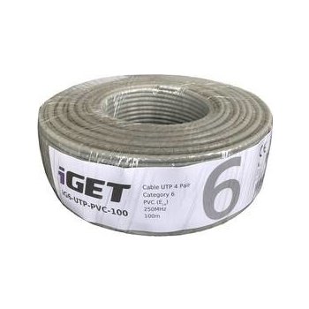 iGET 84005021 Cat.6 UTP PVC Eca, 100m