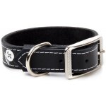 JK ANIMALS Široký kožený obojek LUX – Zbozi.Blesk.cz