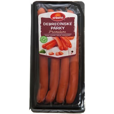 Krásno Debrecínské párky 200 g – Zbozi.Blesk.cz