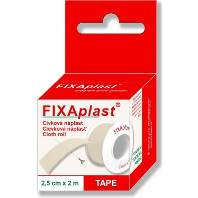 Fixaplast náplast 2,5 cm x 2 m cívka 1 ks – Zboží Dáma