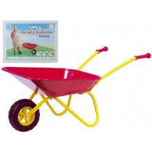 Teddies kolečko plechové Yupee červené