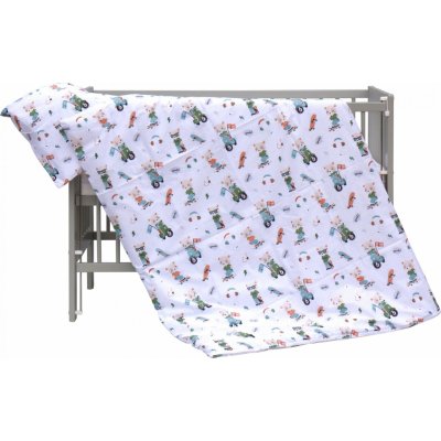 Scarlett povlečení Peko bílé 90 x 120 cm – Sleviste.cz