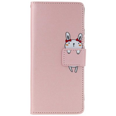 TopQ Xiaomi Redmi Note 13 Pro knížkové růžové s králíčkem 131054 – Zboží Živě