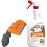 FURminator deShedding Tool M krátkosrstá plemena šířka hřebenu 6,1 cm + odstraňovač skvrn a zápachu 709 ml – Zboží Dáma