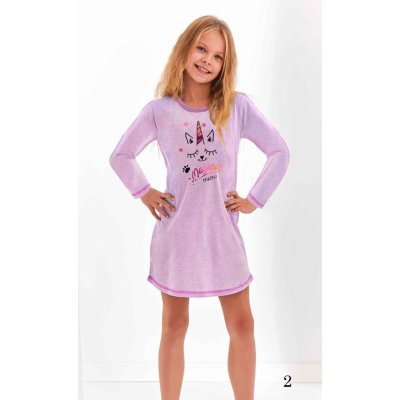 Taro dětské pyžamo dětská noční košile 2475/1 Matylda fialová