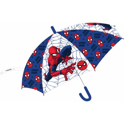 Eplusm Spiderman deštník chlapecký automatický modrý