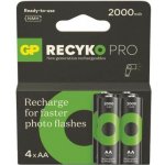 GP ReCyko Pro Photo Flash AA 2000mAh 4ks 1032224201 – Zboží Živě